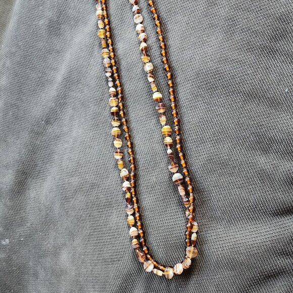 Etsy Colorful Artisan Multi-Strand Beaded Necklace - Picture 4 of 16